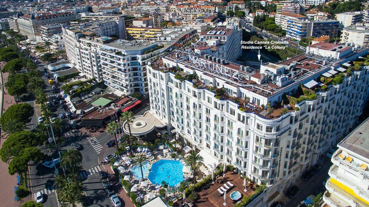 Studio Cannes Croisette Martinez Apartment ภายนอก รูปภาพ